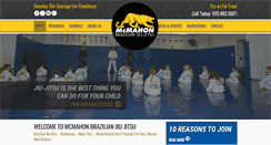 Desktop Screenshot of mcmahonbjj.com